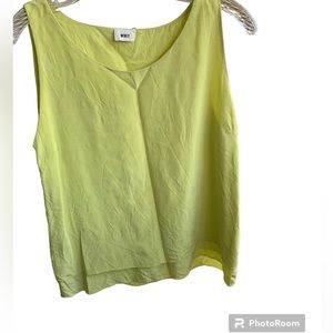 WHIT silk tank top. Size small